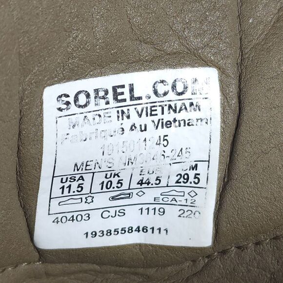 Sorel Men's Madson II Wp US11,5 Brown Waterproof Ankle Chukka  Boots - Picture 11 of 16